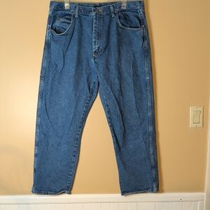 Wrangler Rugged Wear Mens Relaxed Fit Jeans 38x30